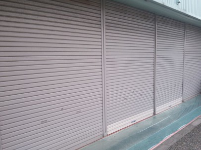 ガイナ西日対策シャッター施工前